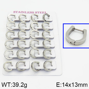 Handmade Polishing Stainless Steel Earrings  2E2000305ajoa-689