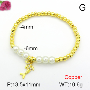 Fashion Copper Bracelet  F7B400335ablb-L024
