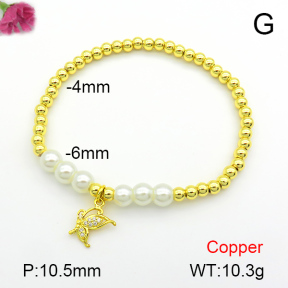 Fashion Copper Bracelet  F7B400337ablb-L024