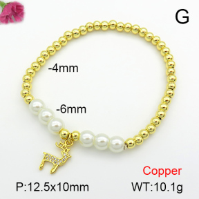Fashion Copper Bracelet  F7B400339ablb-L024