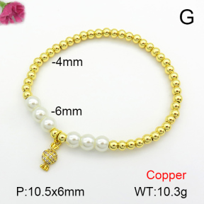 Fashion Copper Bracelet  F7B400343ablb-L024