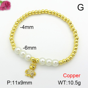Fashion Copper Bracelet  F7B400345ablb-L024