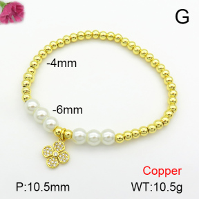 Fashion Copper Bracelet  F7B400349ablb-L024