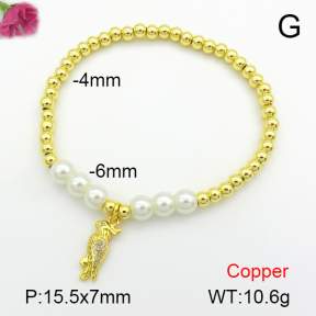 Fashion Copper Bracelet  F7B400352ablb-L024