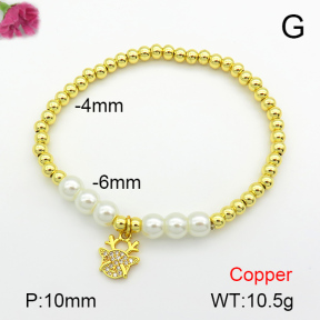 Fashion Copper Bracelet  F7B400353ablb-L024