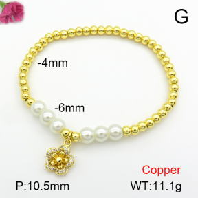 Fashion Copper Bracelet  F7B400355ablb-L024
