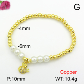 Fashion Copper Bracelet  F7B400356ablb-L024