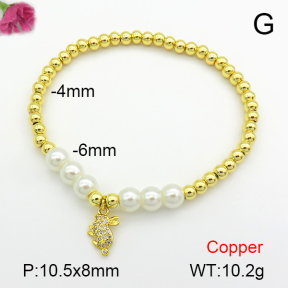 Fashion Copper Bracelet  F7B400359ablb-L024