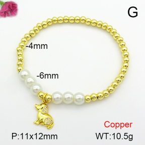 Fashion Copper Bracelet  F7B400360ablb-L024