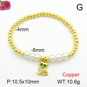 Fashion Copper Bracelet  F7B400364ablb-L024