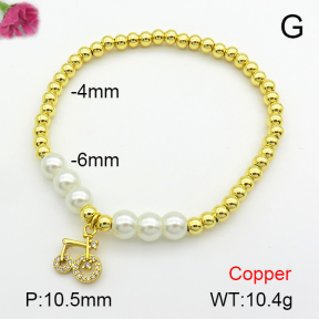 Fashion Copper Bracelet  F7B400367ablb-L024