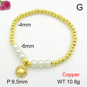 Fashion Copper Bracelet  F7B400372ablb-L024