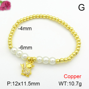 Fashion Copper Bracelet  F7B400373ablb-L024
