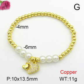 Fashion Copper Bracelet  F7B400375ablb-L024