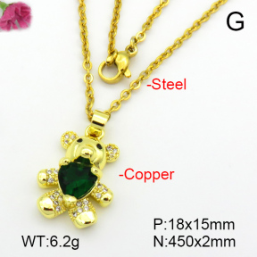 Fashion Copper Necklace  F7N400839aajl-L024