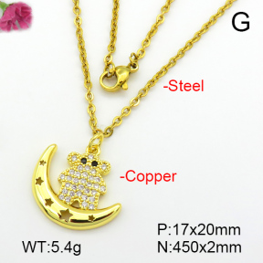 Fashion Copper Necklace  F7N400848aajl-L024