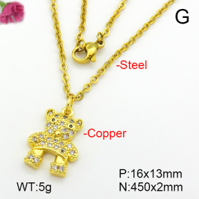 Fashion Copper Necklace  F7N400849aajl-L024