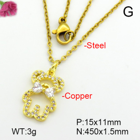 Fashion Copper Necklace  F7N400858vail-L024