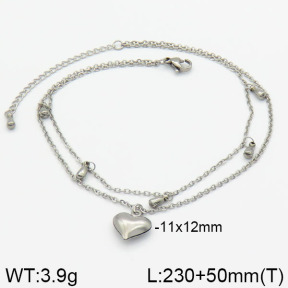 Stainless Steel Anklets  2A9000099vbmb-436