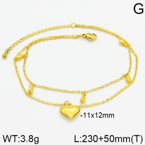 Stainless Steel Anklets  2A9000100vbnb-436
