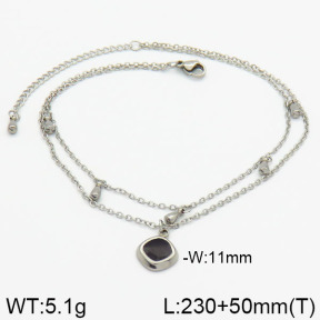 Stainless Steel Anklets  2A9000101bbml-436