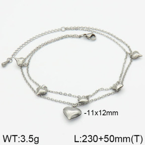 Stainless Steel Anklets  2A9000105bbml-436