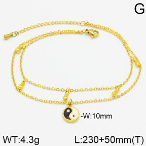 Stainless Steel Anklets  2A9000112vbnl-436