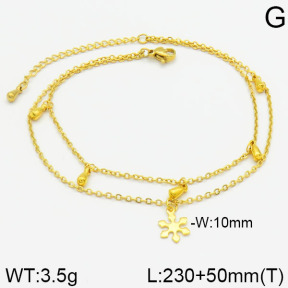 Stainless Steel Anklets  2A9000114bbml-436