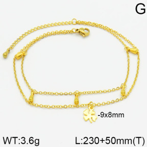 Stainless Steel Anklets  2A9000120bbml-436