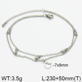 Stainless Steel Anklets  2A9000125vbll-436