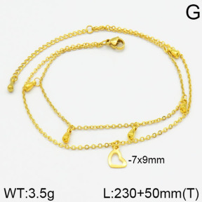 Stainless Steel Anklets  2A9000126bbml-436