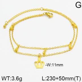 Stainless Steel Anklets  2A9000128bbml-436