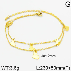 Stainless Steel Anklets  2A9000130vbnl-436