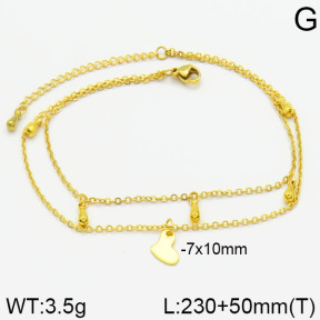 Stainless Steel Anklets  2A9000134bbml-436