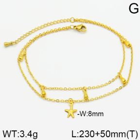 Stainless Steel Anklets  2A9000136bbml-436