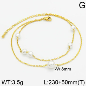 Stainless Steel Anklets  2A9000146vbnl-436