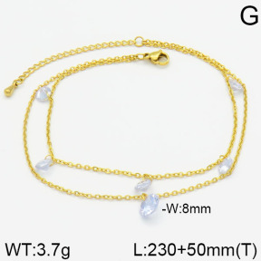 Stainless Steel Anklets  2A9000152vbnl-436