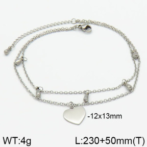 Stainless Steel Anklets  2A9000155vbmb-436