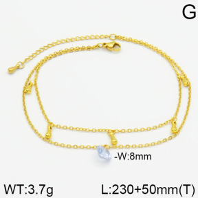 Stainless Steel Anklets  2A9000160bbml-436
