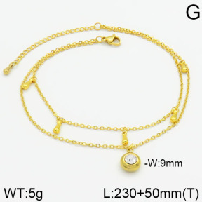 Stainless Steel Anklets  2A9000164vbnb-436