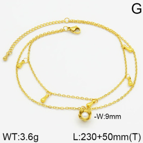 Stainless Steel Anklets  2A9000170vbnl-436