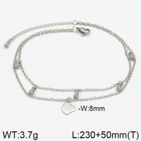 Stainless Steel Anklets  2A9000179vbll-436