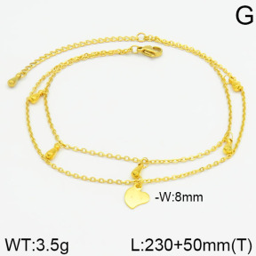 Stainless Steel Anklets  2A9000180bbml-436