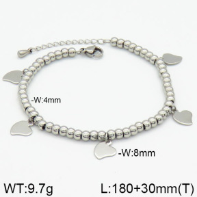 Stainless Steel Bracelet  2B2000327bbov-436