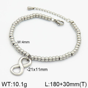 Stainless Steel Bracelet  2B2000361bbov-436