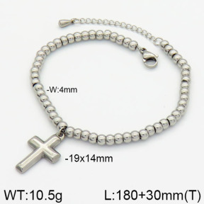 Stainless Steel Bracelet  2B2000369bbov-436