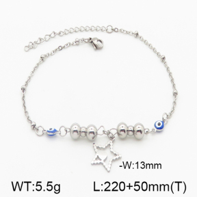 Stainless Steel Anklets  5A9000255vbll-350