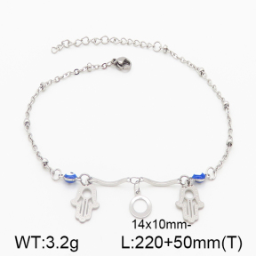Stainless Steel Anklets  5A9000296vbll-350