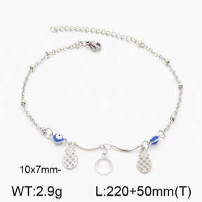 Stainless Steel Anklets  5A9000297vbll-350