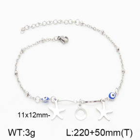 Stainless Steel Anklets  5A9000301vbll-350